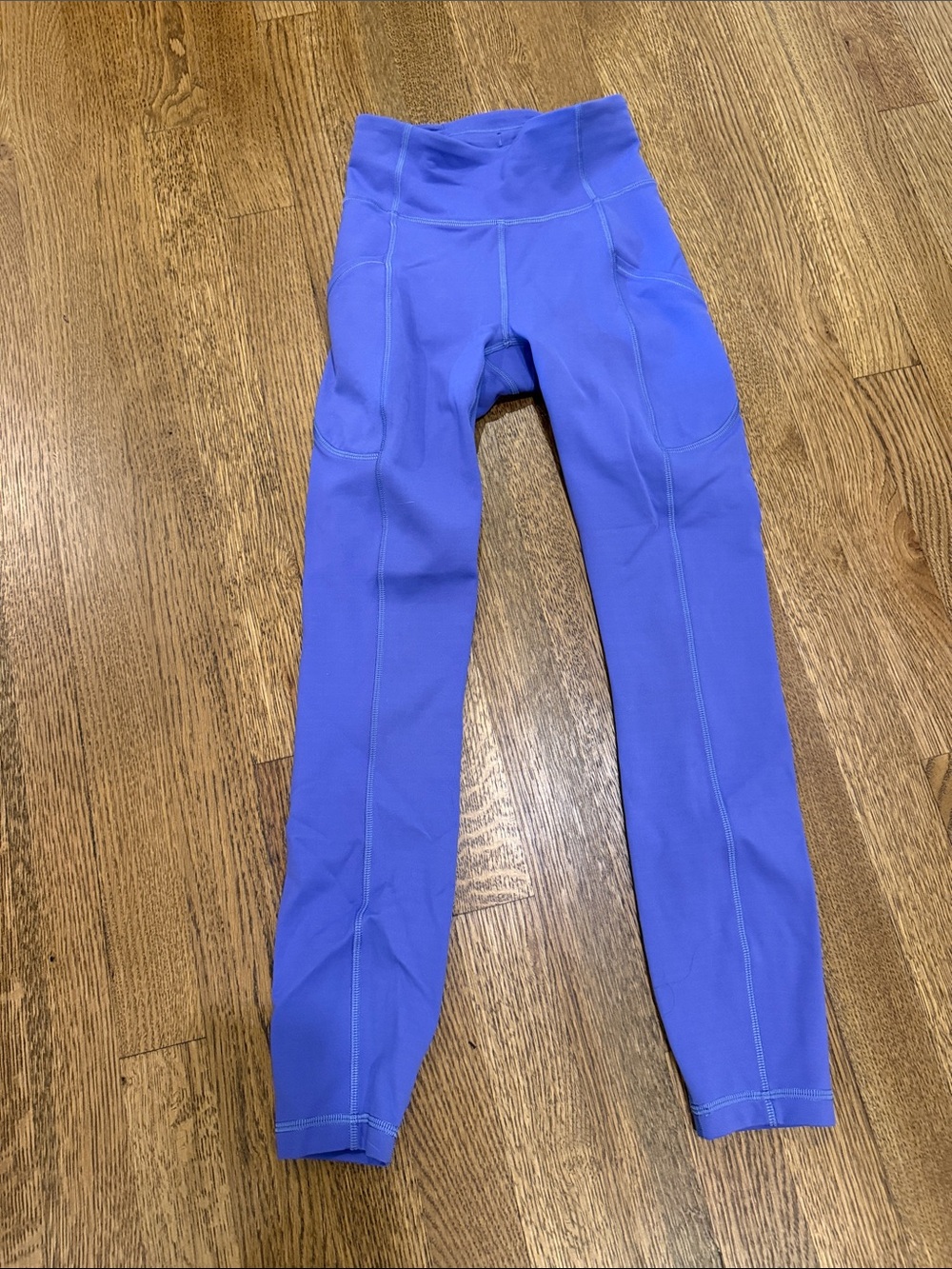 Lululemon High-Waist Active Leggings in Purple